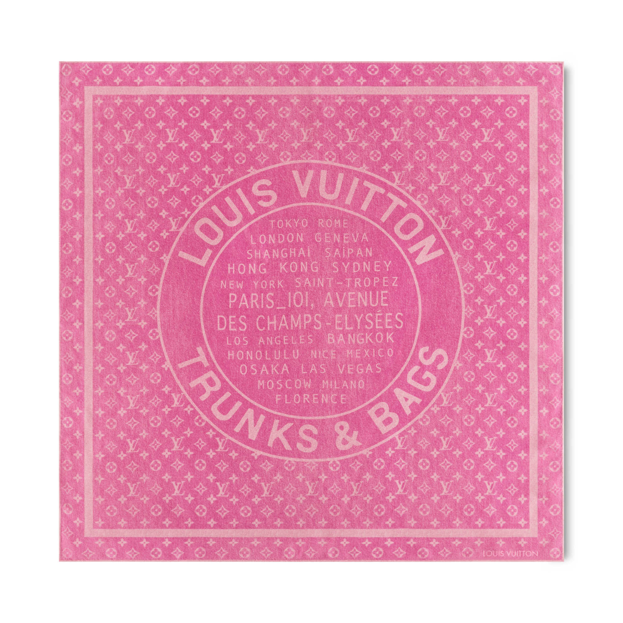 LV Denim Stamp Square 90 S00 - Accessories M98169 | LOUIS VUITTON